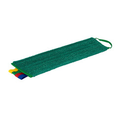 Mop Greenspeed Twist Velcro  45cm 5stuks groen