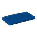 Vikan Tampon à récurer Vikan souple 125x245x23mm nylon bleu