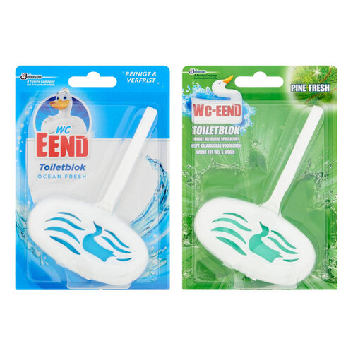 WC eend Toiletblok Wc-Eend met houder Ocean Fresh