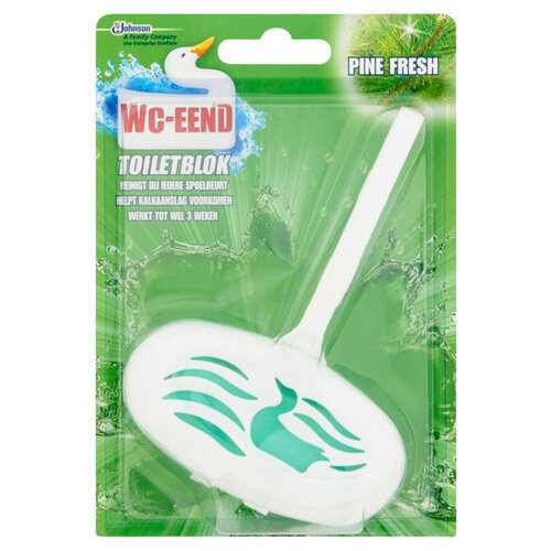 WC eend Bloc toilette WC-Eend avec support Pine Fresh