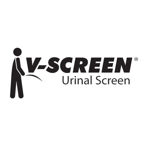 V-screen Urinoirmatje V-Screen geurend transparant Cool mint