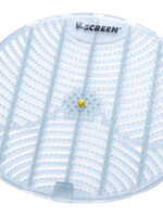 V-screen Tapis urinoir V-Screen transparent parfum citron/mangue