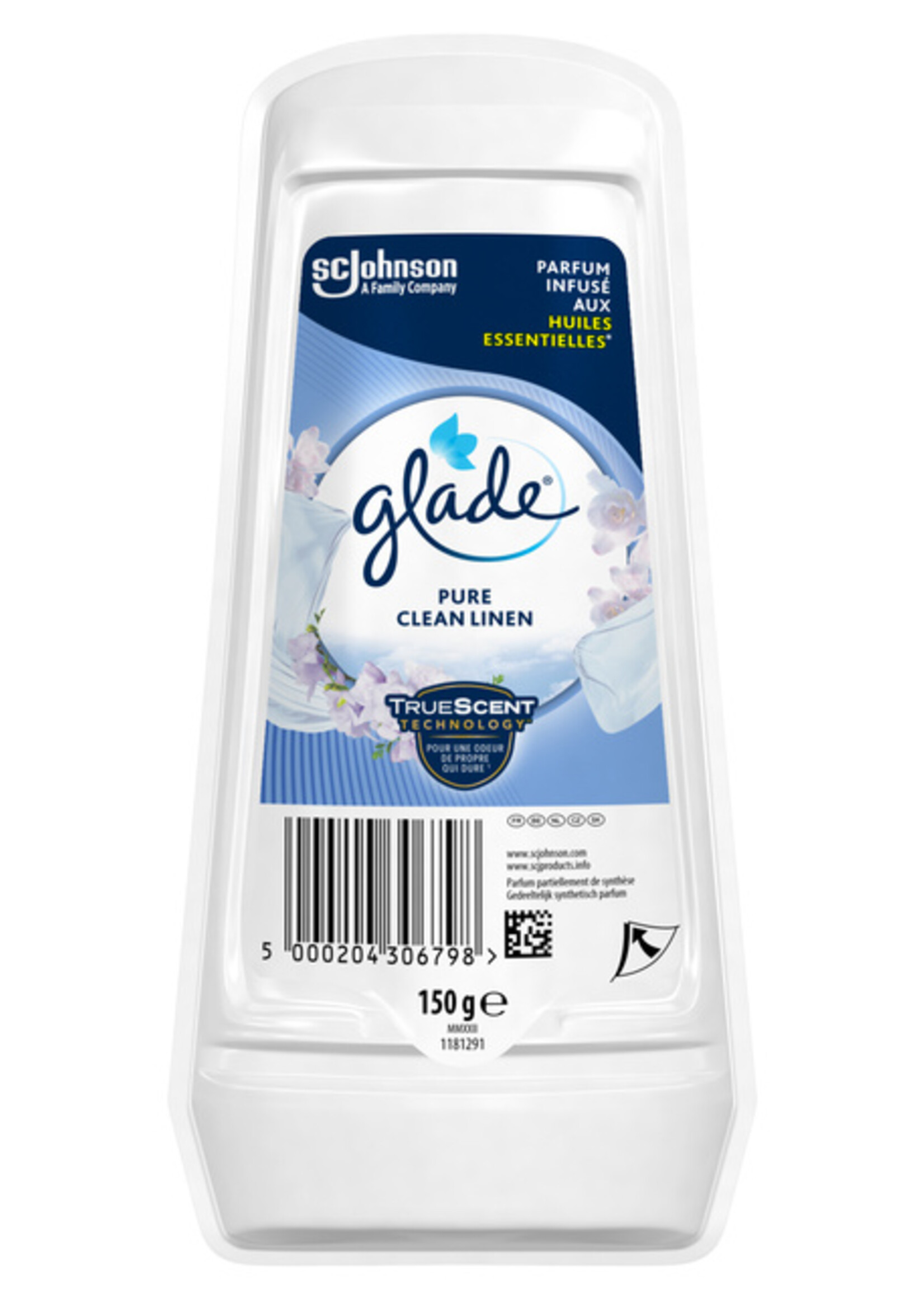 Glade Désodorisant Glade Gel Continu Pure Clean Linen 150g