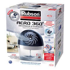 Absorbeur d'humidité Rubson Aero 360 complet