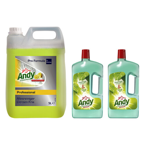 Andy Allesreiniger Andy citroen fris 1 liter