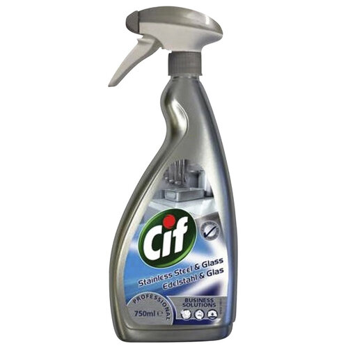 Sun Roestvrijstaal reiniger CIF 750ml