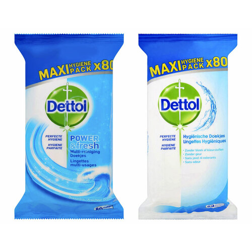 DETTOL Hygiënische doekjes Dettol 80st