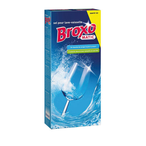 Broxomatic Sel pour lave-vaisselle Broxomatic 900g