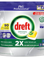 Dreft Pastille lave-vaisselle Dreft All-in-1 Professional Citron 90 pièces