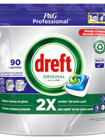 Dreft Tablette lave-vaisselle Dreft All-in-1 Professional Regular 90 pièces