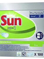 Sun Vaatwastabletten Sun All-in-one Eco 100 stuks