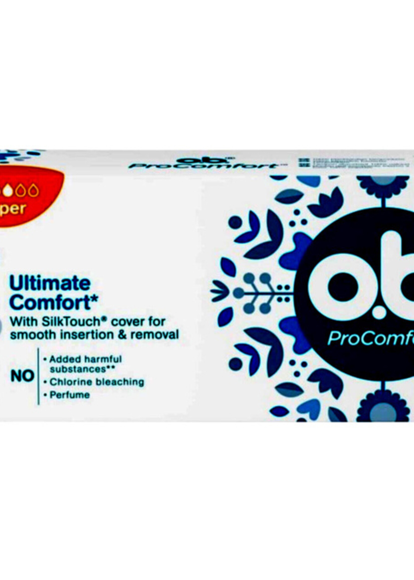 O.B. Tampons OB ProComfort Super