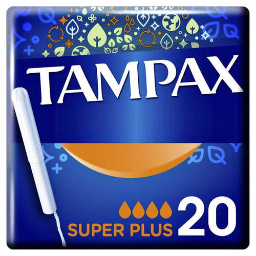 Tampax Tampons Tampax Cef Super Plus 20 pièces