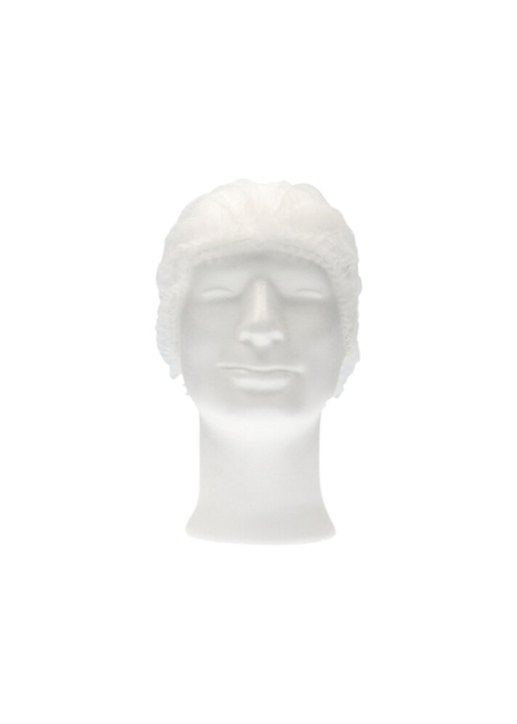 CMT Charlotte à clip CMT non tissé M 50cm PP blanc