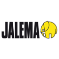 Jalema Autocollant sol lisse 'Gardez les distances' jaune/noir Ø350mm