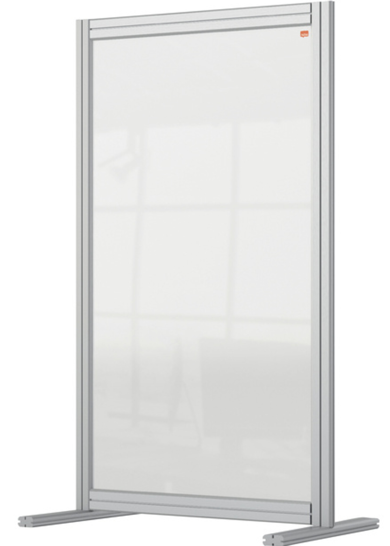 Nobo Bureauscherm Nobo Modulair transparant acryl 600x1000mm