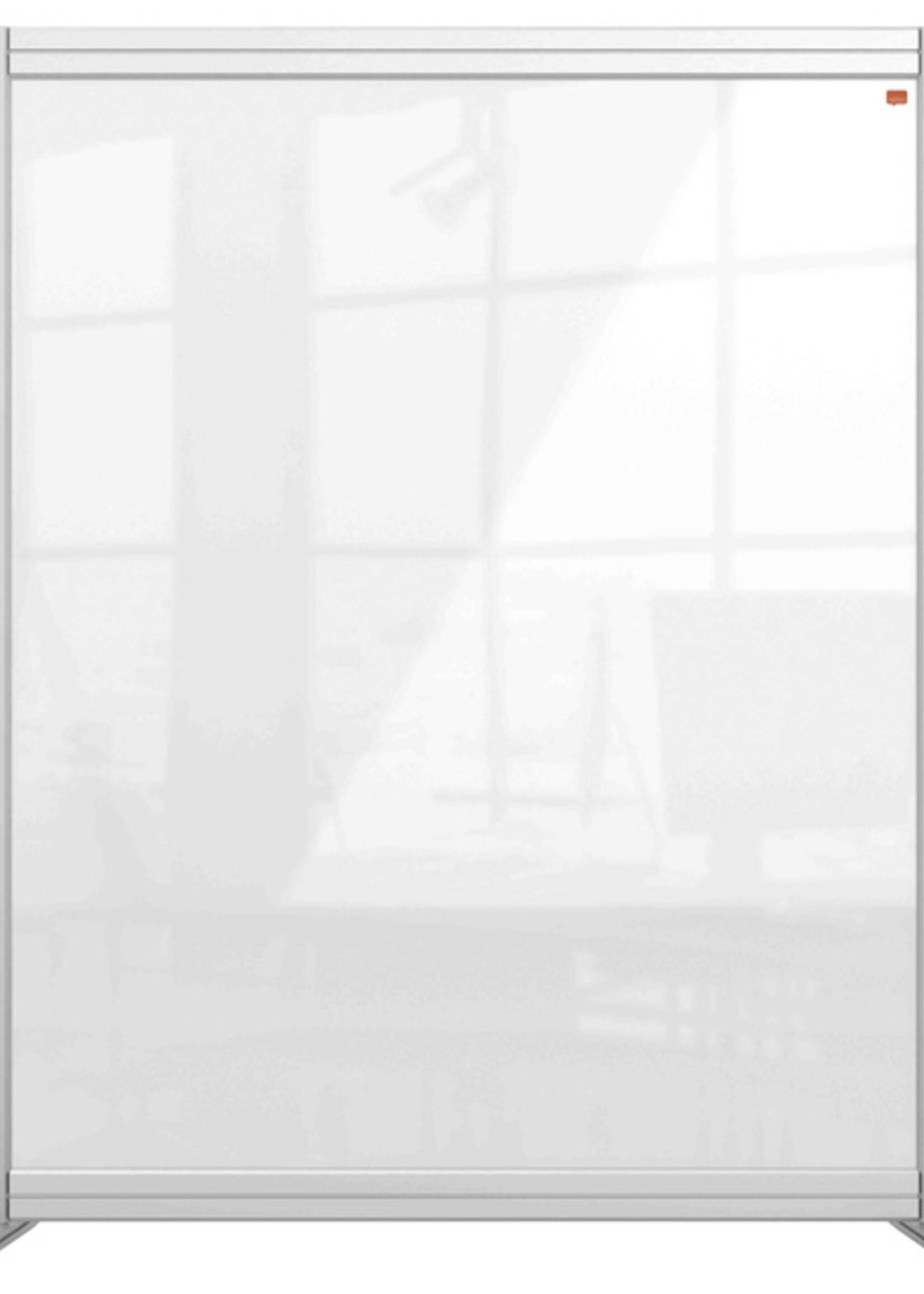 Nobo Ecran de protection bureau Nobo modulaire acrylique transparent 800x1000mm