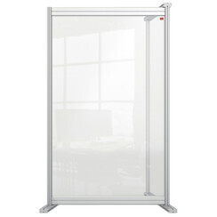 Extension écran de protection Nobo modulaire acrylique transparent 600x1000mm