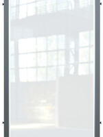 Nobo Bureauscherm Nobo modulair doorzichtig PVC 400x820mm