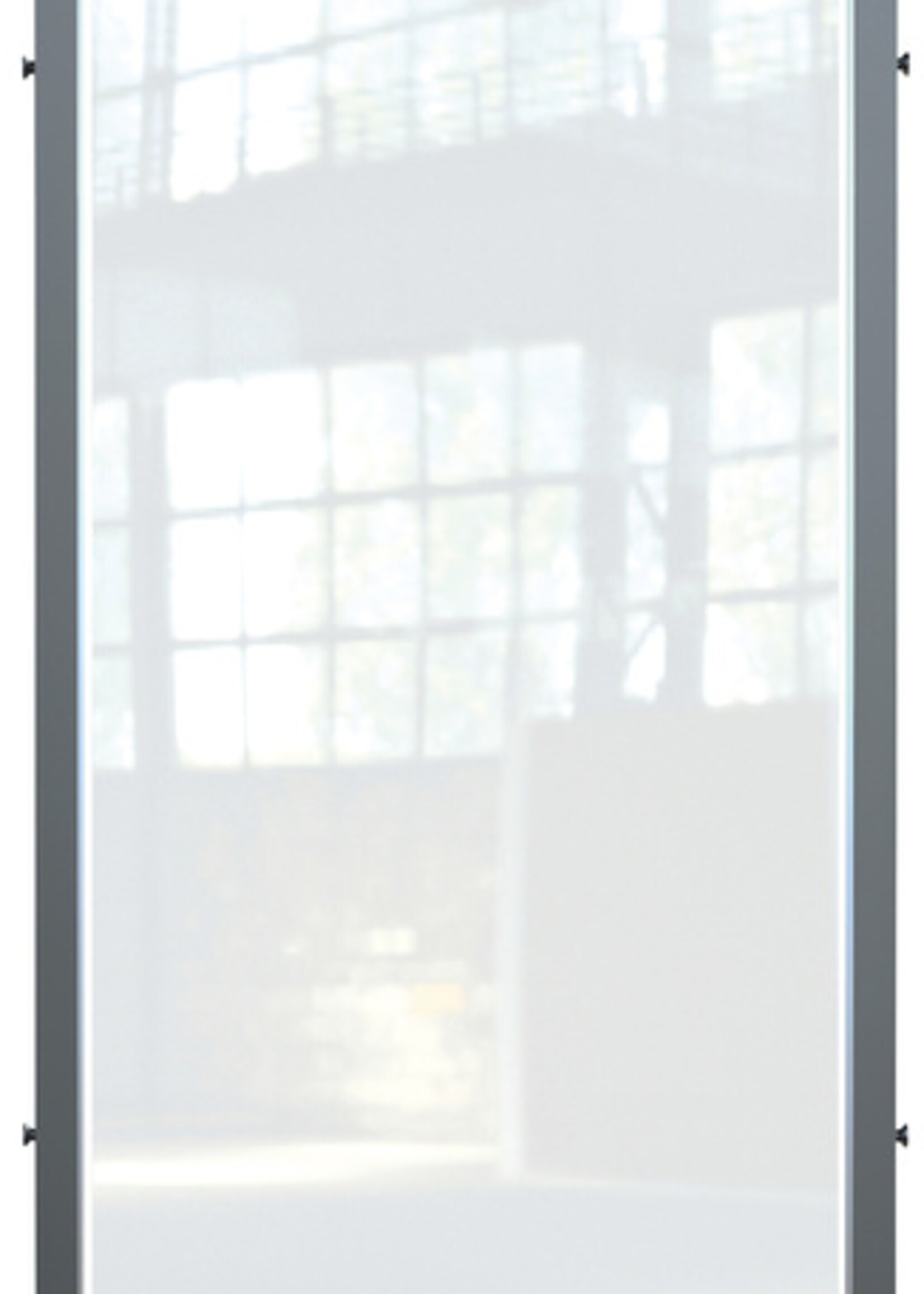 Nobo Ecran de protection bureau Nobo modulaire PVC transparent 400x820mm