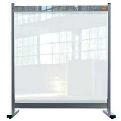 Ecran de protection bureau Nobo PVC transparent 770x860mm