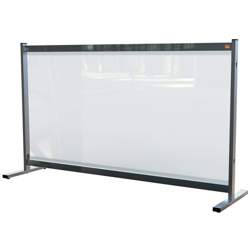 Nobo Ecran de protection bureau Nobo PVC transparent 1470x860mm