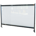 Nobo Ecran de protection bureau Nobo PVC transparent 1470x860mm