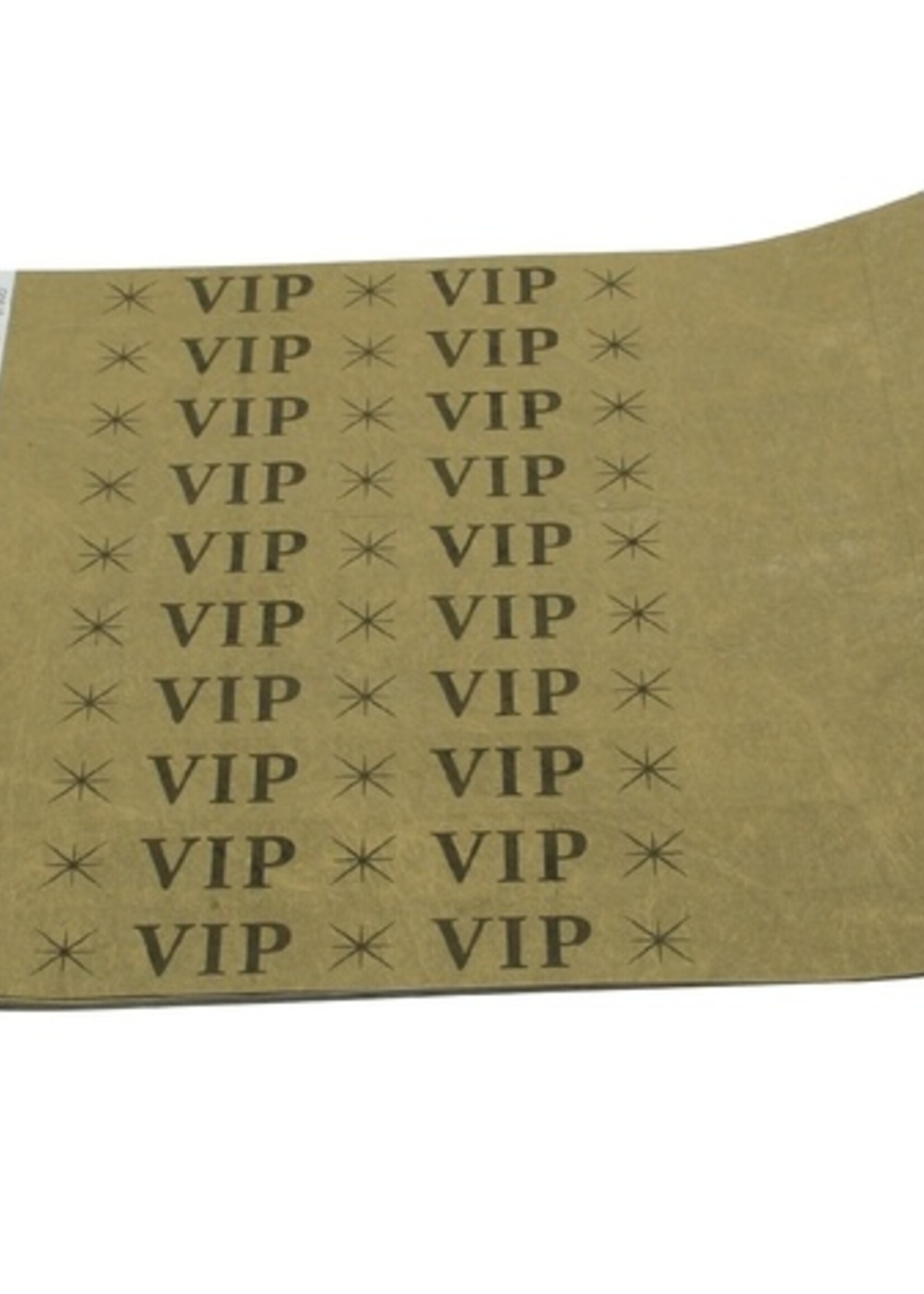 Combicraft Polsbandje CombiCraft met opdruk VIP wit