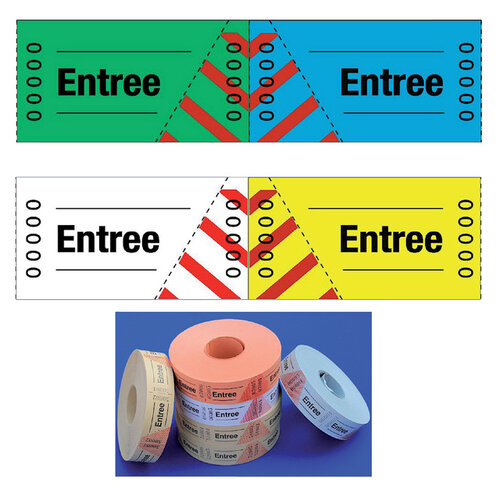 Combicraft Entreebewijs Combicraft nummering 1-1000 wit