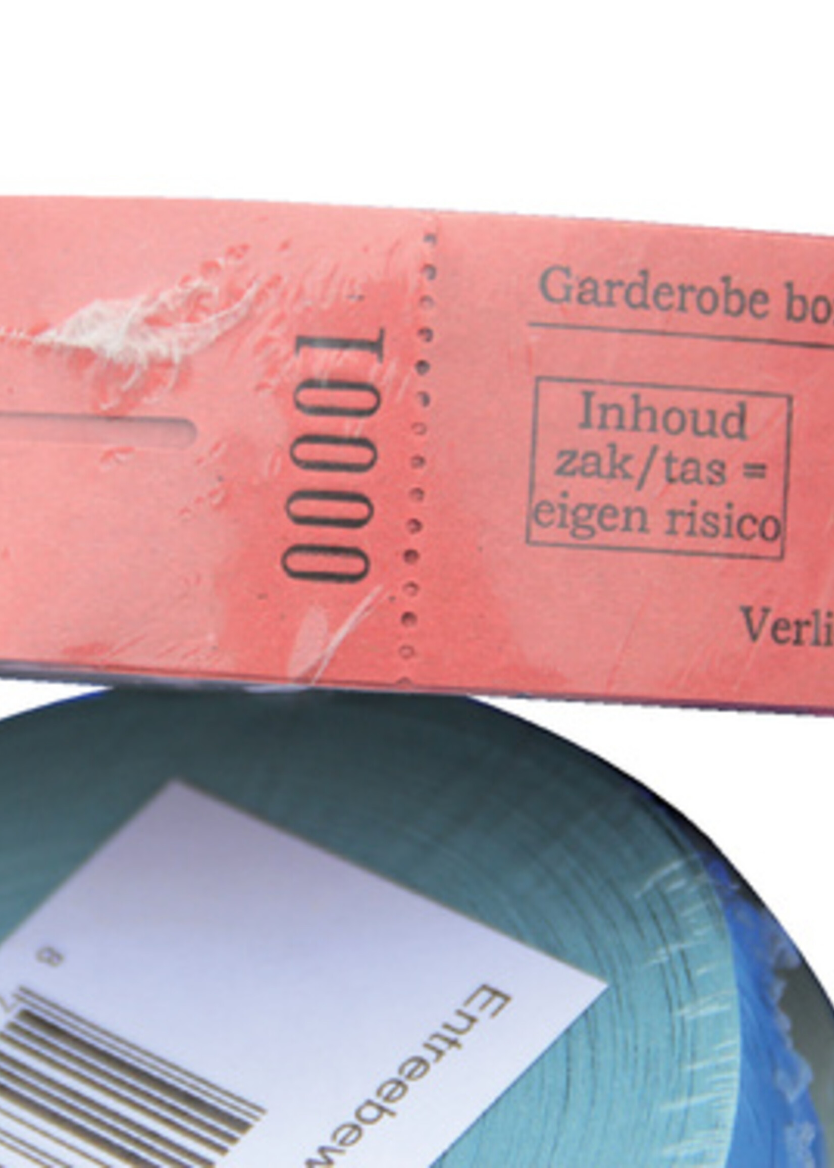 Combicraft Garderobebonnen Combicraft nummering 2x 1 t/m 500 blauw