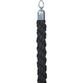 Securit Corde Securit 150cm noire avec embouts chromés