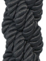 Securit Corde Securit 150cm noire avec embouts chromés