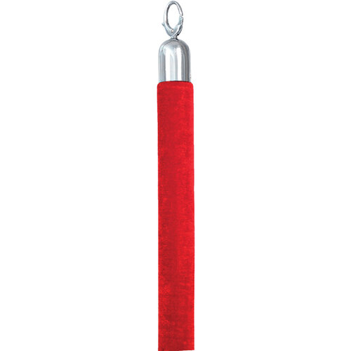 Securit Afzetkoord Securit 150cm rood met chroome knop