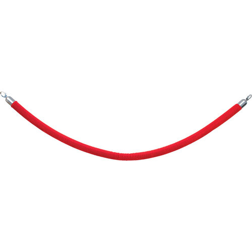 Securit Afzetkoord Securit 150cm rood met chroome knop