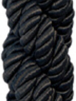 Securit Corde Securit 150cm noire avec embouts dorés