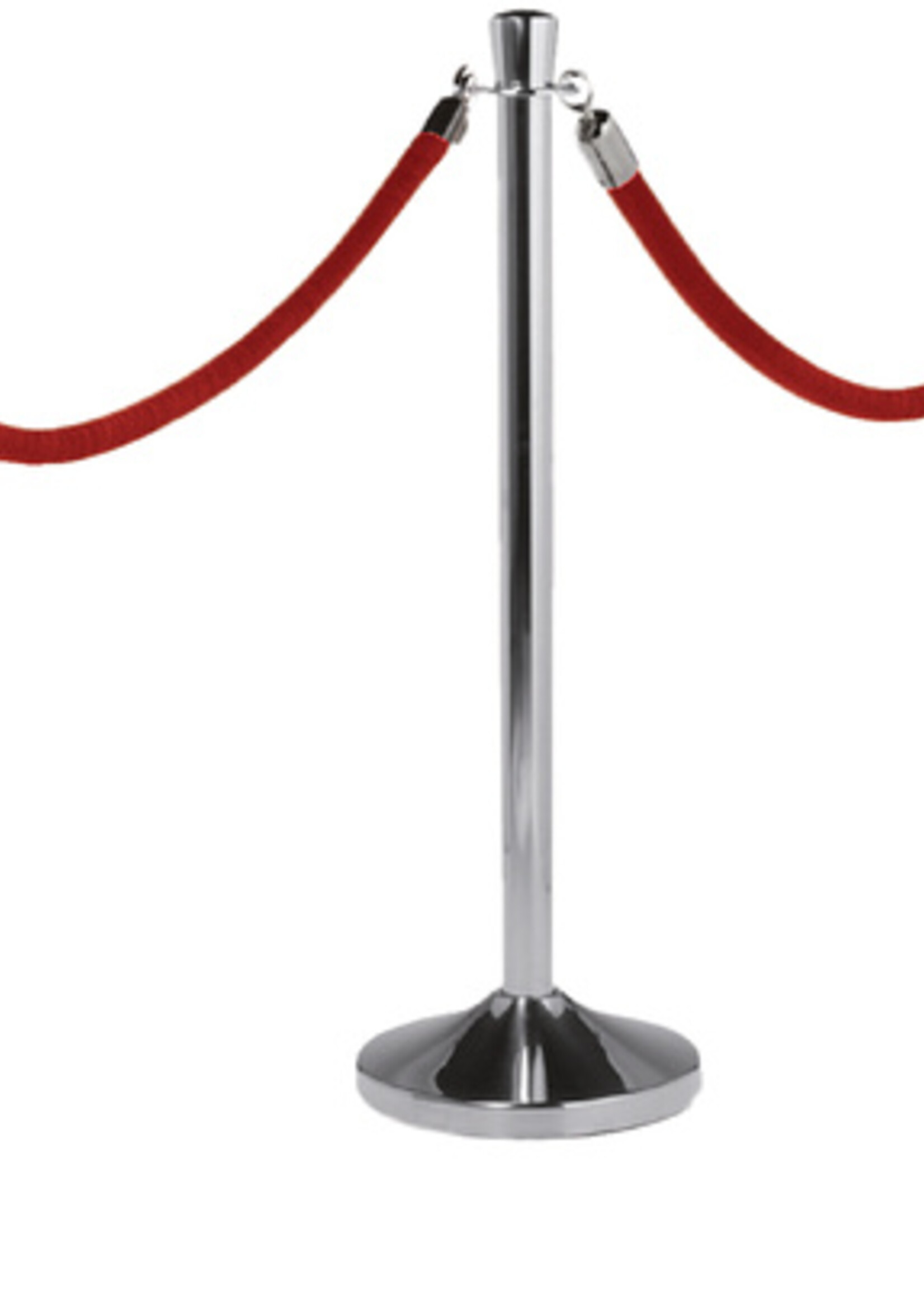 Securit Corde Securit 150cm noire avec embouts dorés