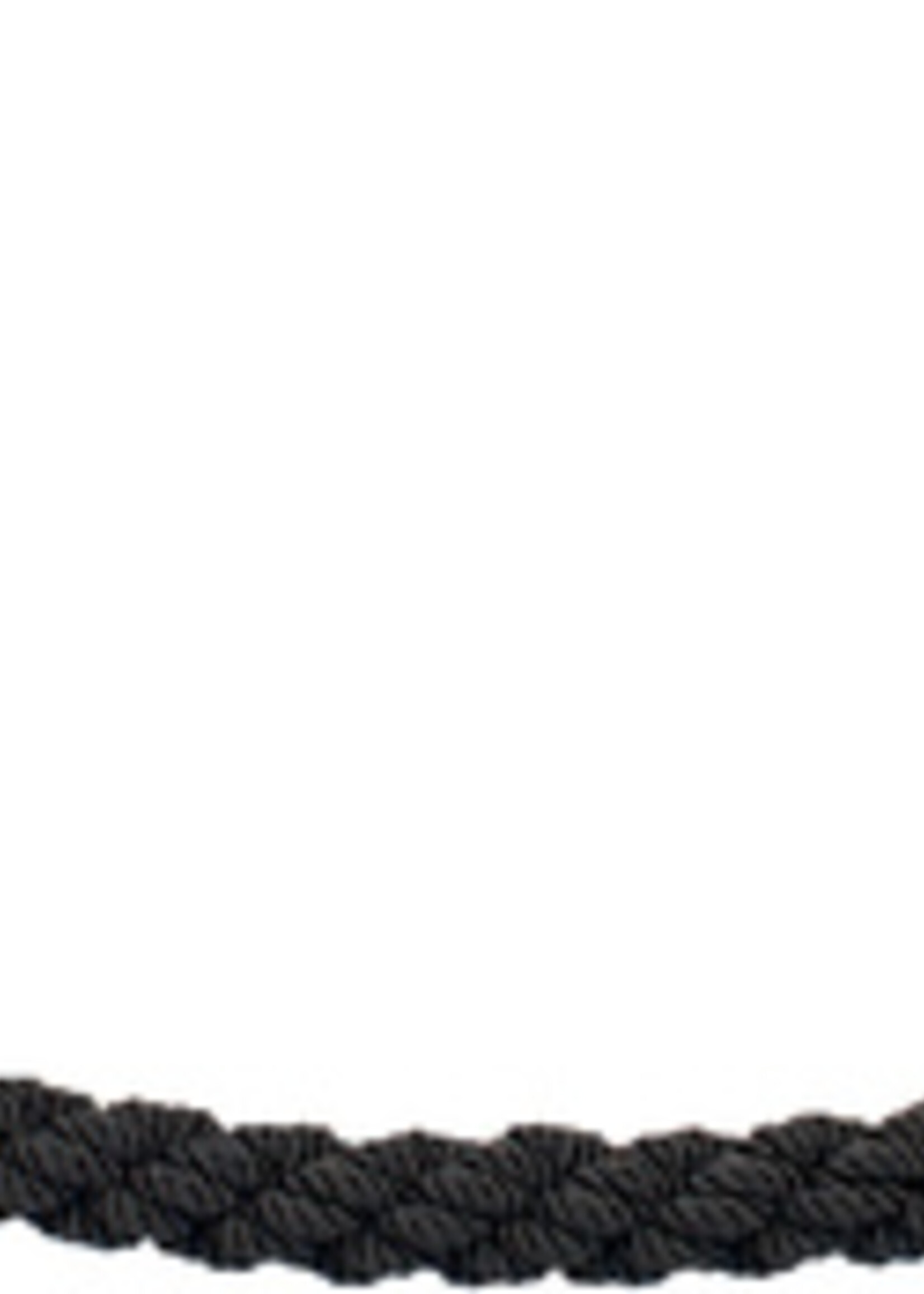 Securit Afzetkoord Securit 150cm zwart met goudkleurige knop