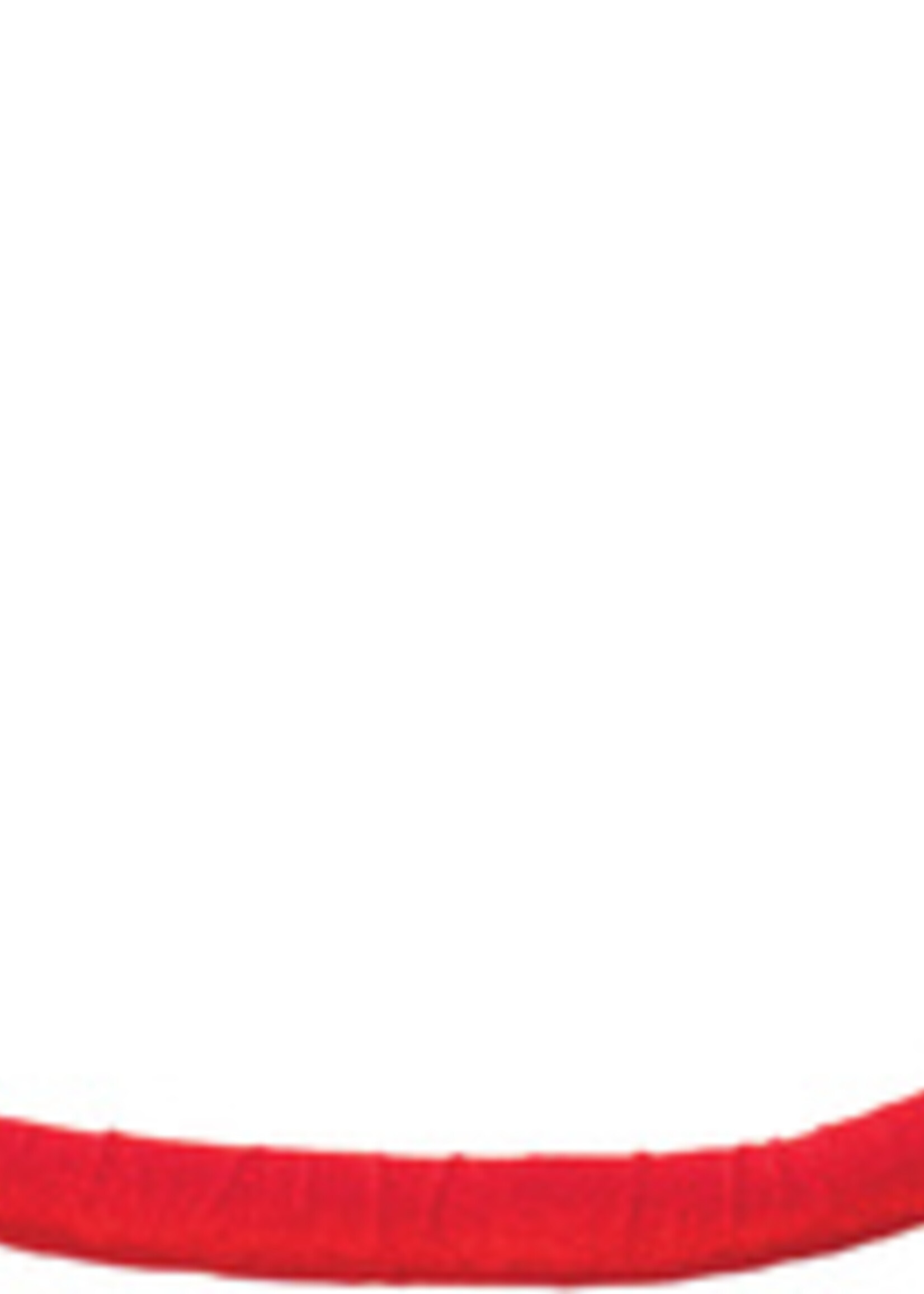 Securit Afzetkoord Securit 150cm rood met goudkleurige knop