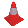 Perel Cône de sécurité 30cm rouge-blanc