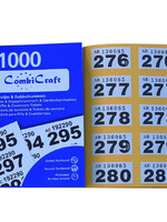 Combicraft Nummerblok 1-1000 assorti