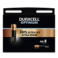 Duracell Batterij Duracell Optimum 200% 8xAA