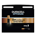 Duracell Batterij Duracell Optimum 100% 8xAAA