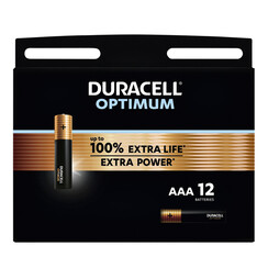 Pile Duracell optimum 12xAAA