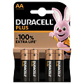 Duracell Batterij Duracell Plus 4xAA