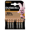 Duracell Batterij Duracell Plus 6xAAA