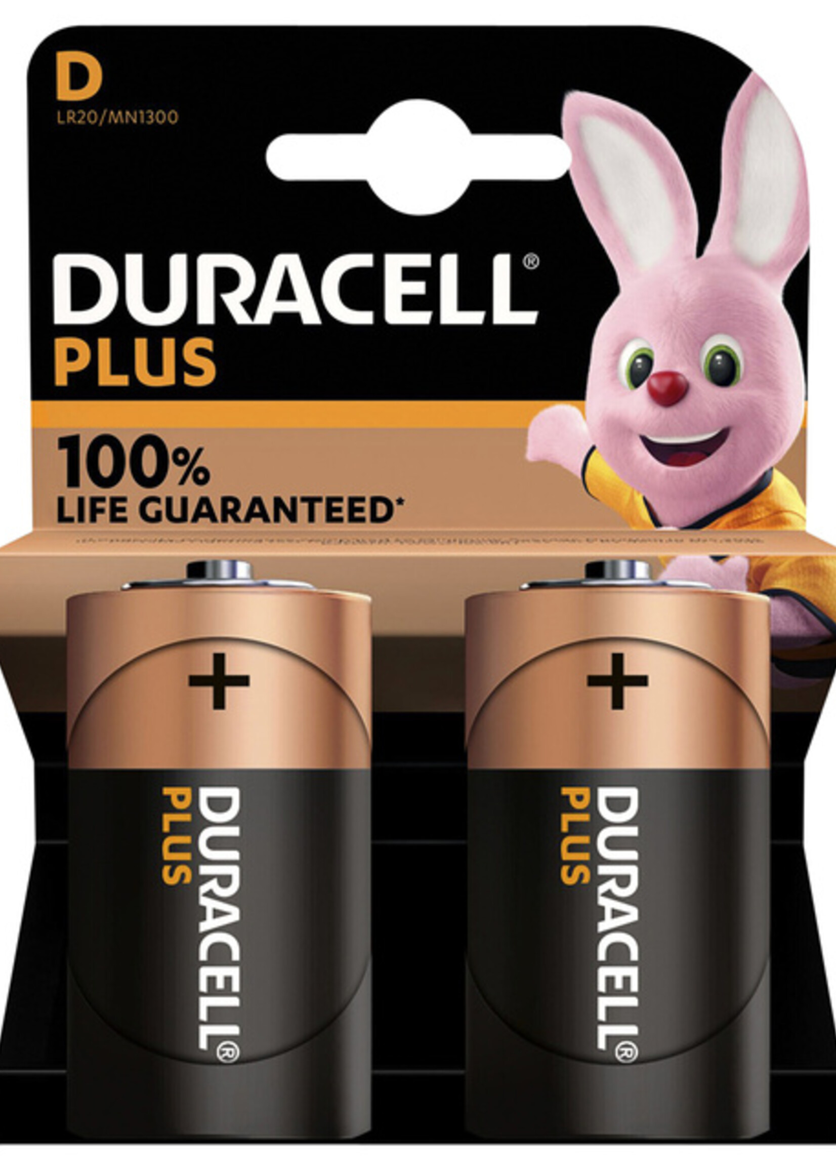 Duracell Batterij Duracell Plus 2xD