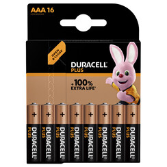 Pile Duracell Plus 16x AAA