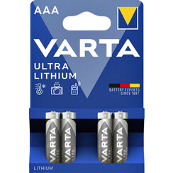 Pile Varta Professional Lithium 4xAAA
