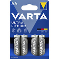 Varta Batterij Varta Ultra lithium 4xAA