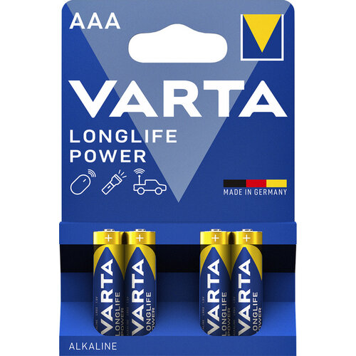 Varta Batterij Varta Longlife Power 4xAAA